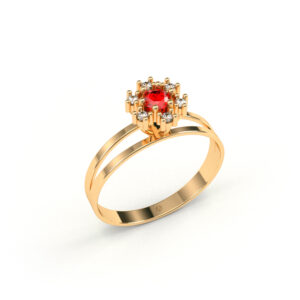 Anel Formatura Ouro 18K – Notre-Dame