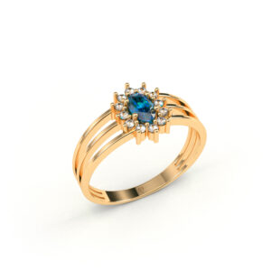 Anel Formatura Ouro 18K – Pisa
