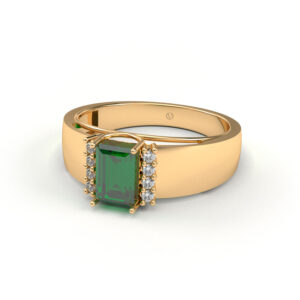 Anel Formatura Ouro 18K – Fuji