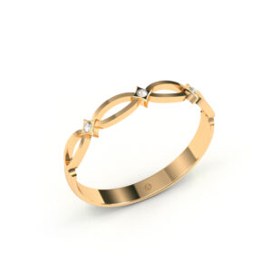 Anel Solitário em OURO 18k – Dallas