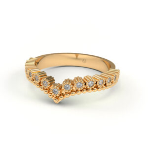 Anel Solitário em OURO 18k – Nashville 